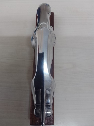 Jaguar leaping cat chrome - leaping,