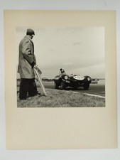 Jaguar D-Type RSF 302 159 XKD 504 Motor Racing Race Track c1950s VTG Photo