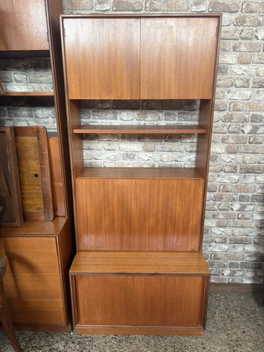 Mcm teak wall unit from - teak, plan