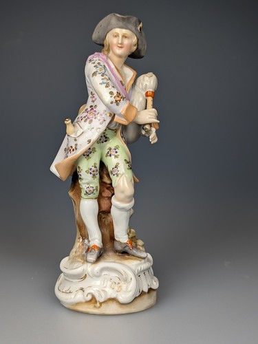Antique c1900 volkstedt figure - c1900,