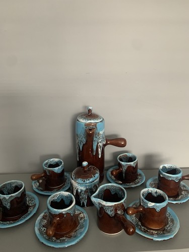 Vintage vallauris drip glaze - vintage,