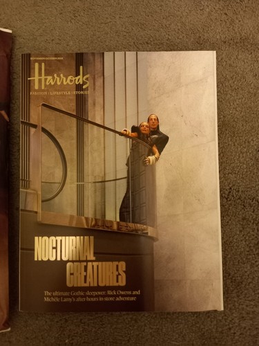 Harrods magazine sept oct 2025 - harrods, sept/oct
