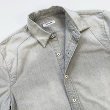 Men’s DENHAM Shirt XL Grey Regular Fit