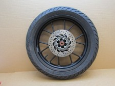 Aprilia RS 125 2023 rear wheel with tyre, disc and sprocket. (15007)