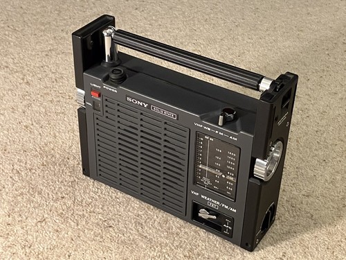 Sony tfm 8100wa vhf weather - tfm-8100wa,