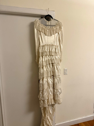 1940s vintage satin - vintage,