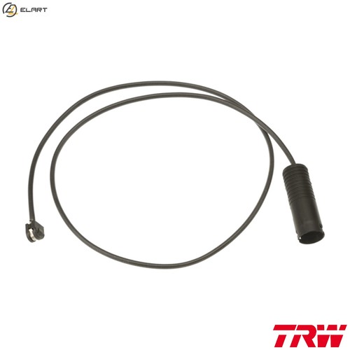 Warning contact brake - brake, pad