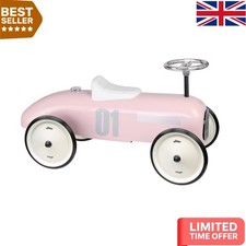 Pink Vintage Metal Ride-On Car