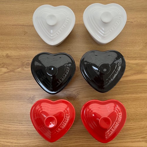 Creuset heart shaped - le,