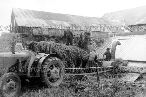 Dpp tractor threshing - tractor, &