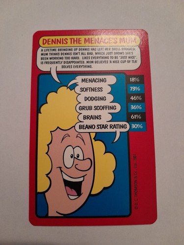 Dennis the menace - mum,