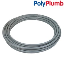 Polypipe PolyPlumb Barrier Pipe Coil Polybutylene Grey 10mm ( 50m & 100m )