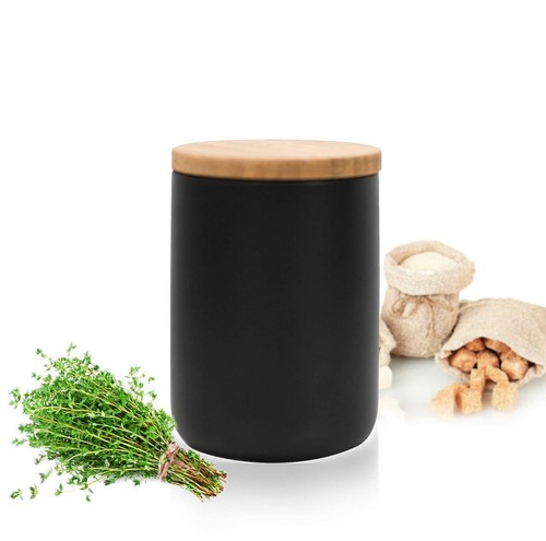 Black storage container - storage, 800ml