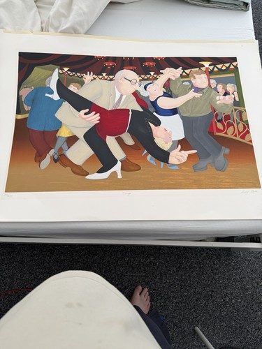 Beryl cook mounted print - cook,