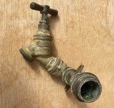 Vintage Brass Garden Tap 1/2