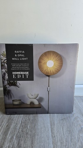 Homebase raffia opal wall - homebase, &