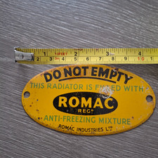 Vintage Romac Anti Freeze