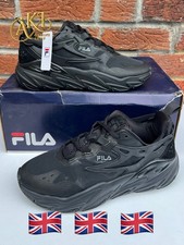 FILA RAY T'EVO BLACK Men’s Shoes Uk Size 8