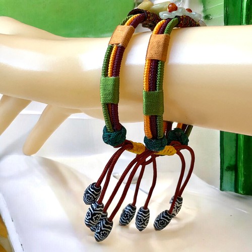 Friendship bracelet flowers - bracelet,