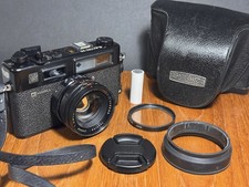 Yashica Electro 35 GTN Black 35mm Rangefinder Camera 45mm f1.7 lens NEW SEALS