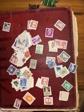 Vintage postage stamp lot of