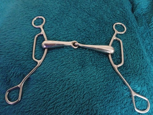 Jointed american gag bit - jointed,