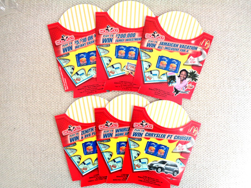 Mcdonald 2000 monopoly - mcdonald's,