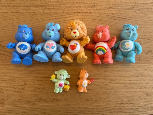 Vintage care bears figures - vintage,