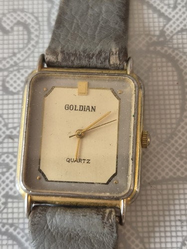 Vintage goldian quartz watch - vintage,