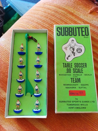 Subbuteo table soccer - soccer, scale