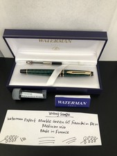 Waterman Expert Marble Green