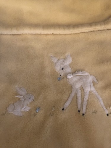 Faux fur baby pram rug - faux,