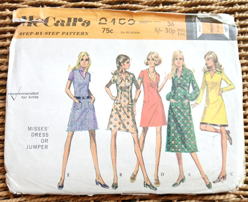 Vintage 1970s mccalls sewing - 1970s,