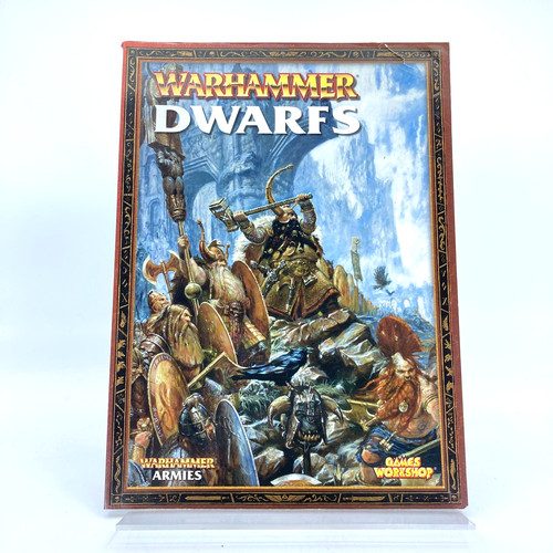 Warhammer dwarfs army - book,