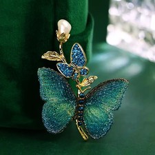 Blue Crystal Butterfly