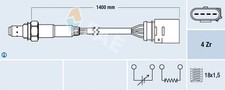 LAMBDA SENSOR FITS: SEAT IBIZA