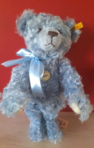 Steiff pale blue mohair - pale,