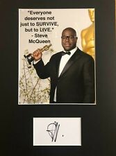 Steve McQueen   *HAND SIGNED*   16x12 mounted display  ~  AUTOGRAPHED
