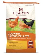 Heygates Country Layers Pellets 20 kg Chickens Poultry Feed