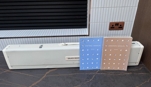 Silver reed knitting machine - silver,