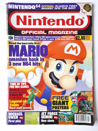Nintendo official magazine - 64,