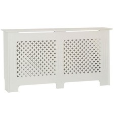 White radiator cover - cover, shelf