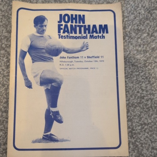 John fantham testimonial match - john,