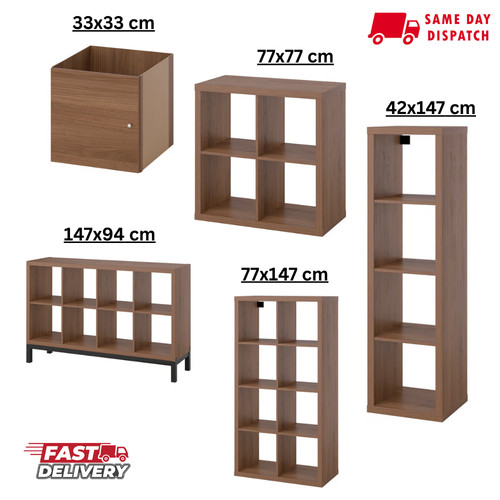 Ikea kallax brown walnut cube - ikea,