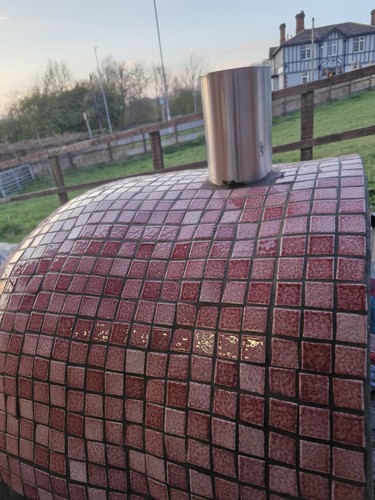 Pizza oven fire - +, bricks