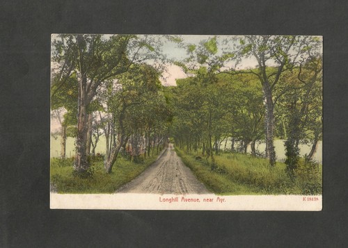 Postcard scotland ayr longhill - postcard,