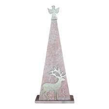 H22cm pink christmas tree - h22cm,