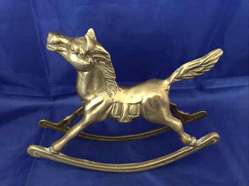 Vintage solid brass - solid, rocking
