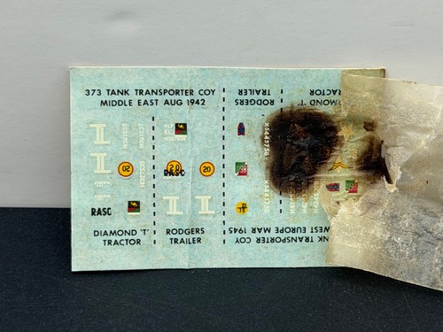 Decals matchbox 76 - -, 1:76