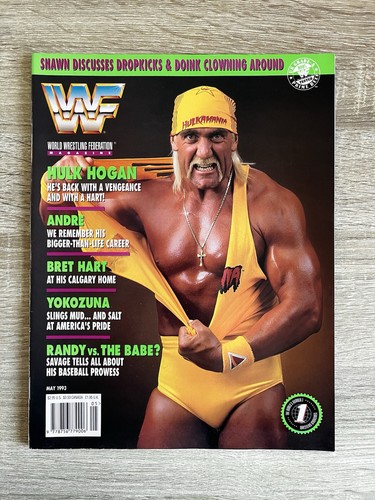 Wwf wwe magazine 1993 hulk - magazine,